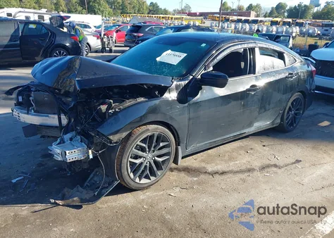 2020 Honda Civic Si Sedan из США, поврежденный, VIN 2HGFC1E57LH701146